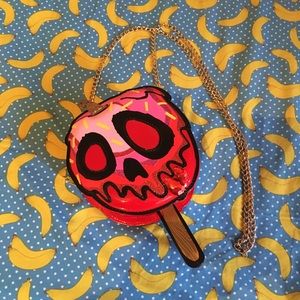 Betsey Johnson Scary Candy Apple purse